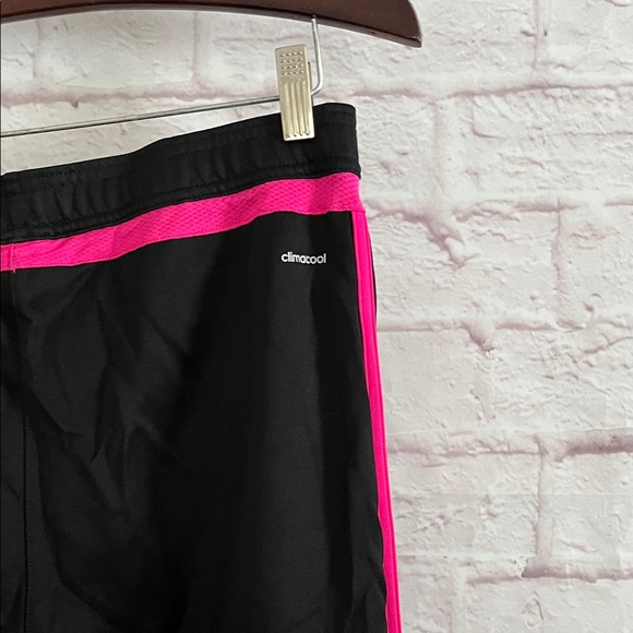 Adidas Black joggers with Pink Stripes - Picture 7 of 7